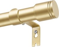 Gardinenstange Ausziehbar 80-304 Cm Lang Gold Vorhangstange FüR Fenster