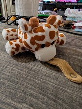 Le BeBe Favorite Giraffe Stuffed Animal Plush Pacifier Holder