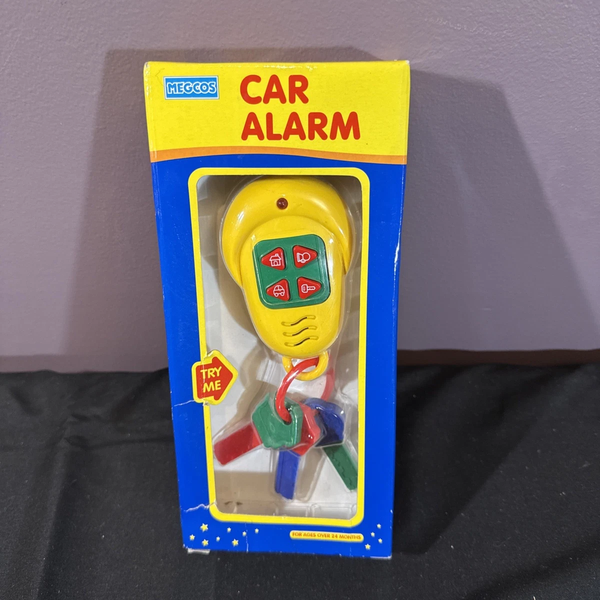 B. Toys LucKeys – Llaves De Coche De Juguete Con Luces, Sonidos Y Linterna – Interactivo Para Bebés De 10 Meses O Más (Azul)