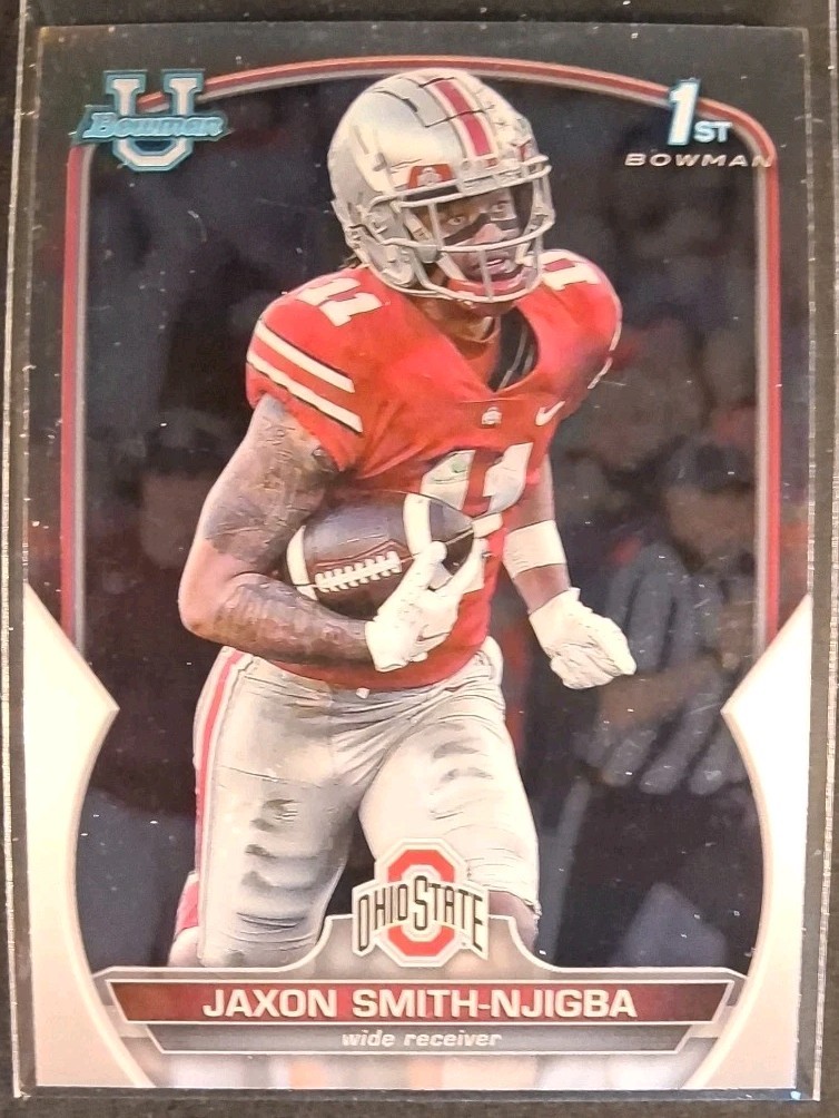 2022 Bowman U Chrome Jaxon Smith-Njigba 1st Bowman Rookie RC No. 78 Seahawks