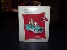 HALLMARK KEEPSAKE ORNAMENTS;  2003 ROCK 'N ROLLIN(moves, lights & music)