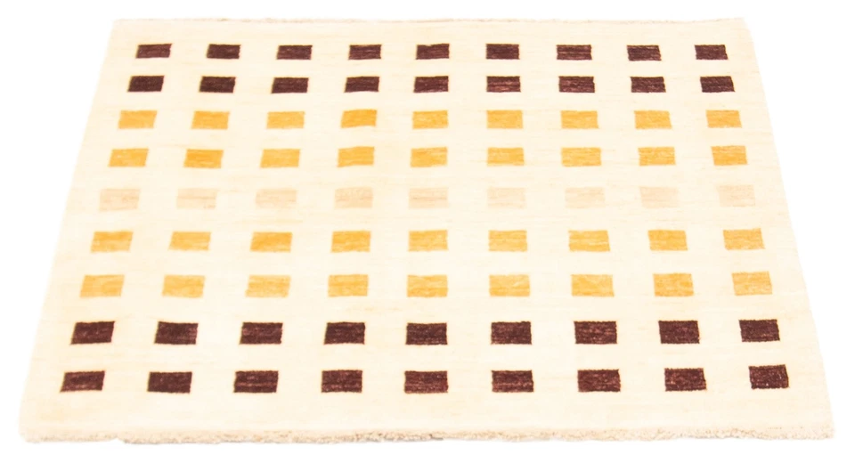 4'1" x 4'0" Hand Knotted Area Rug Traditional Oriental Wool Carpet - Image 3 of 4