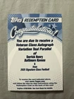 2025 Topps Signature Derrick Henry Veteran Class Autographs (RAW)