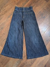 Pilcro High-Rise Wide-Leg Trouser Jeans Size 25