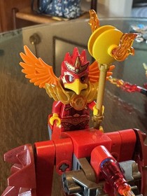 LEGO LEGENDS OF CHIMA: Flying Phoenix Fire Temple (70146) - 99% Complete (DESC)