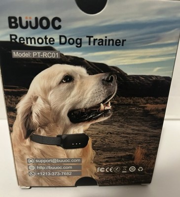 BUUOC Remote Dog Trainer PT-RC01 Vibration Static IP67 Waterproof Multi Modes