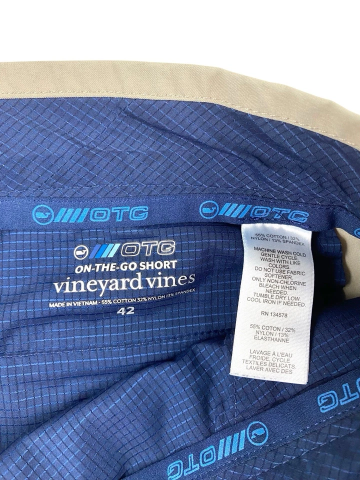 LOTE DE 3: Pantalones Cortos Chinos de Rendimiento Vineyard Vines Travis Mathew Talla 42 para Hombres Foto 4 de 4