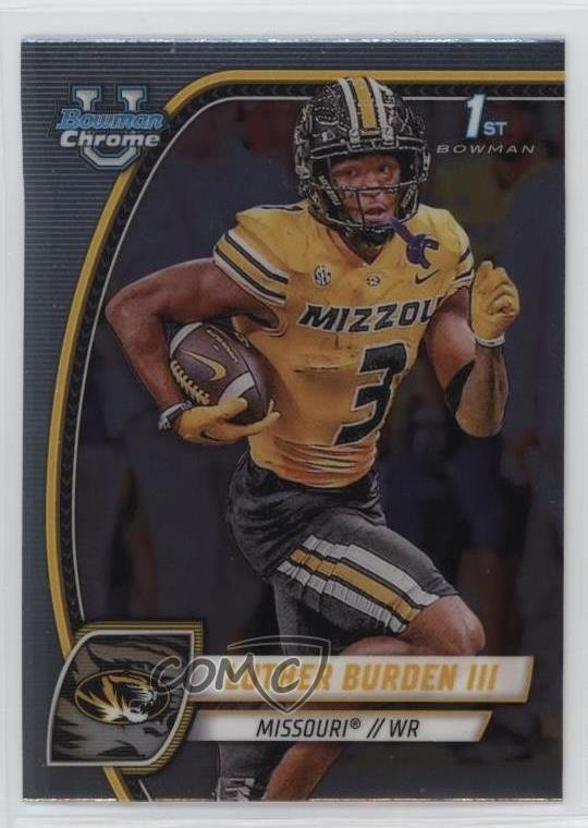 2024 Bowman U Chrome Luther Burden III #123 0z9j