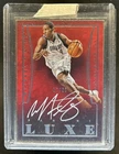 2014-15 Panini Luxe Michael Finley Silver Auto Autograph #/25 Mavericks