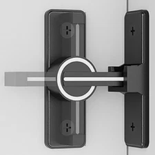 CCJH Luminous Sliding Door Bolt Lock - Enhance Security with Night Visibility