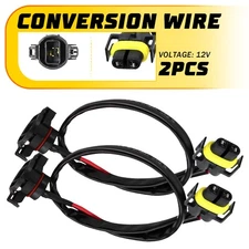 5202 H16 to H11 H8 881 Fog Light Conversion Wire Harness Pigtail Extension Cable