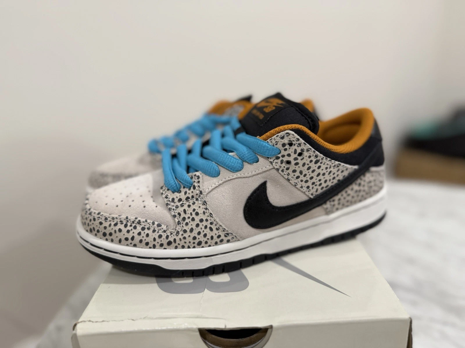 NUOVO! Nike SB Dunk Low Pro Electric Pack FZ1233 002 Uomo Taglia 4 Donna 5.5