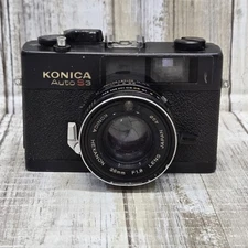 Konica Auto S3 Rangefinder Camera w/ Hexanon 38mm f1.8 Black