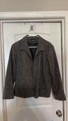 Sandro Women's Gray Wool Blend Jacket