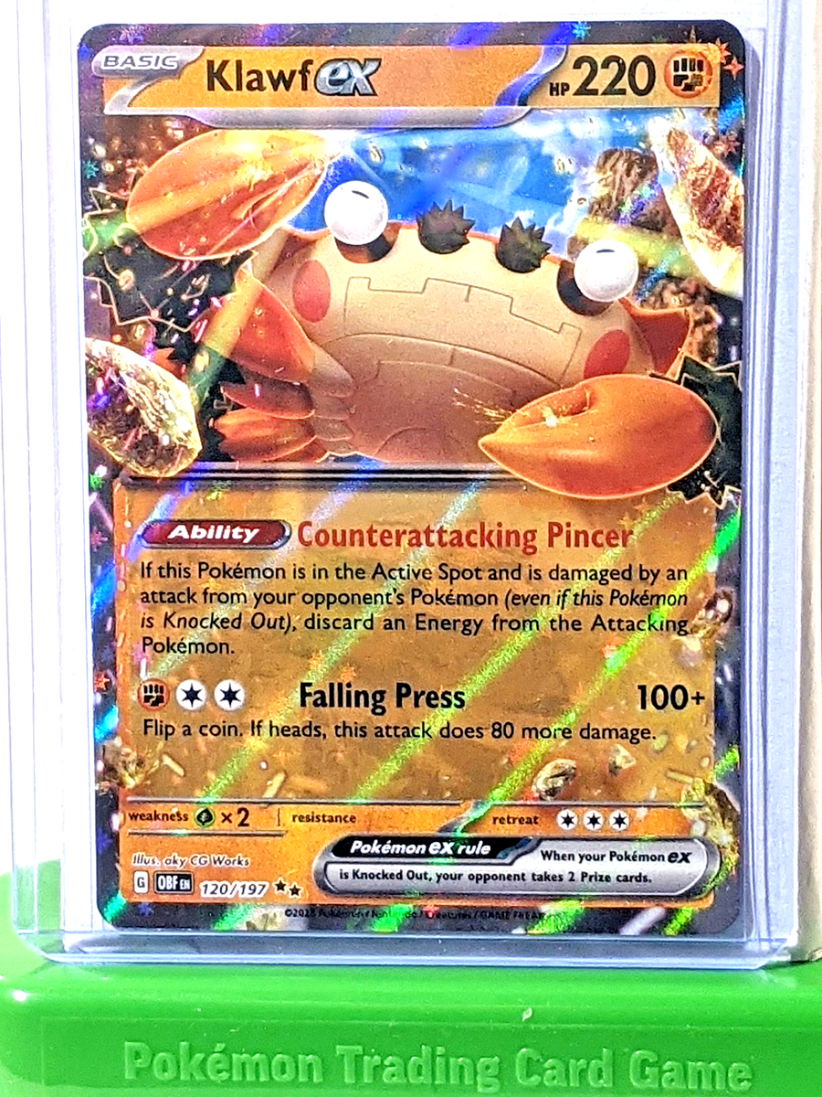 klawf ex pokemon card value AR Scarlet sv1S 088/078 Japanese Single Japan2UK this attack does 80 more damage. Klawf ex - 120/197 Obsidian