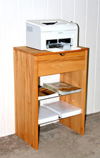 Telefonschrank holz Kernbuche massiv geölt Schuhschrank Schuh-kommode Flur-regal