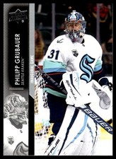 2021-22 Upper Deck #695 Philipp Grubauer Seattle Kraken Hockey Card