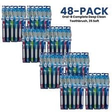 80345500: Oral-B Complete Deep Clean Toothbrush 35 Soft Extra-long Power Bristle