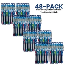 80345500: Oral-B Complete Deep Clean Toothbrush 35 Soft Extra-long Power Bristle
