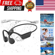 Underwater Swimming Headphones, Waterproof Swim Headphone,Bluetooth 5.4 Bone ...