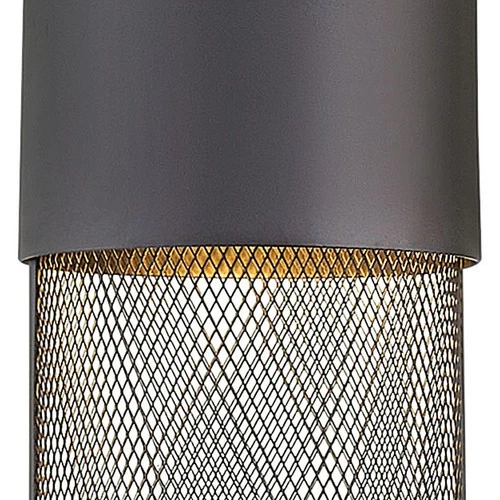 Hinkley Lighting 2302 Black Aria Single Light 5"W Outdoor Mini Pendant - Picture 8 of 8