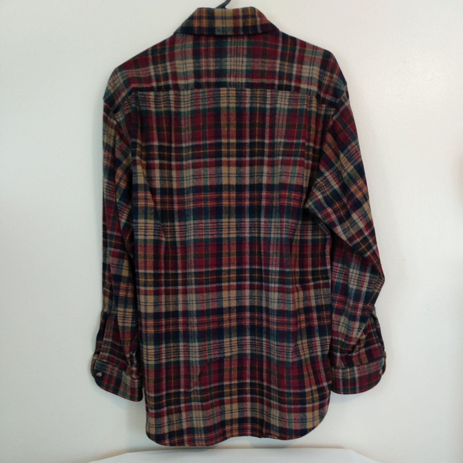Pendleton Virgin Wool Plaid Button Down Shirt Siz… - image 2
