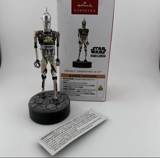Hallmark Keepsake 2025 Grogu Operating IG-12 Star Wars Magic Sound Ornament