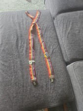 Vintage Rainbow MORK Suspenders 1979 Cute 