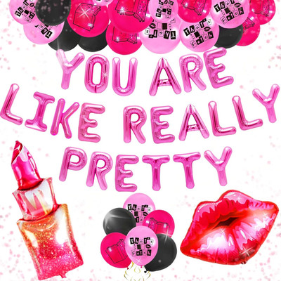 You Are Like Really Pretty Party Decor Mean Girl Bachelorette Party Decorations