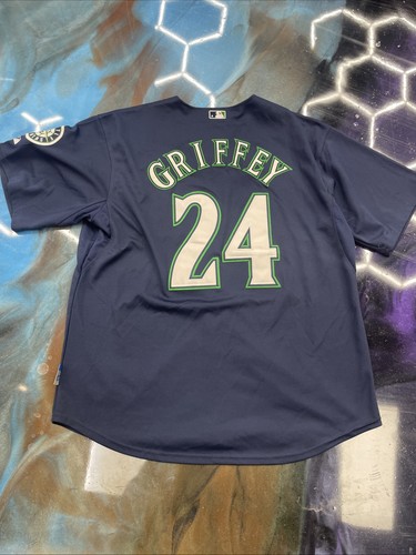 Ken Griffey Jr Seattle Mariners Stitched Jersey #24 Size 2xl - Picture 5 of 6
