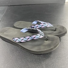 Reef Womens Mid Seas Flip Flop Sandals  Pink And Purple Women’s Size 9