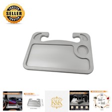 Versatile Two-Sided Car Steering Wheel Tray - Portable Desk  Dining Solution