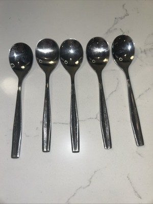 Vintage WMF Cromargan Teaspoons: Anja's Set of 5, German Design