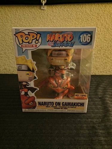 Funko Pop! Rides Naruto on Gamakichi #106 Naruto Shippuden Hot Topic Exclusive