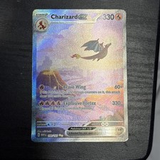 Charizard ex 199/165 Sv: Scarlet & Violet 151 Holo Pack Fresco! NM++