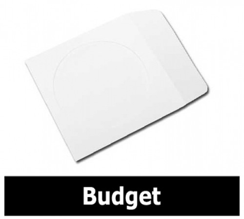 Paper CD Sleeves with Window & Flap Lot - Picture 2 of 2
