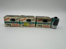 Lot Of 4 Kmart Focal Color Slide Film 400, 3 Sealed Exp. Unknown 