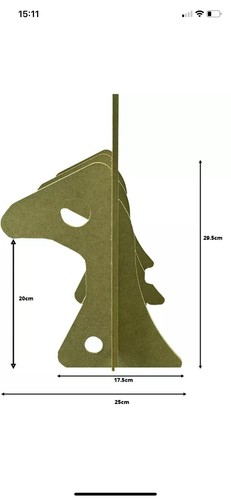 Hundestopper Haustierbarriere für Treppen 3 einzigartige Füße 75Lx50Hx17Bcm - Bild 5 von 6