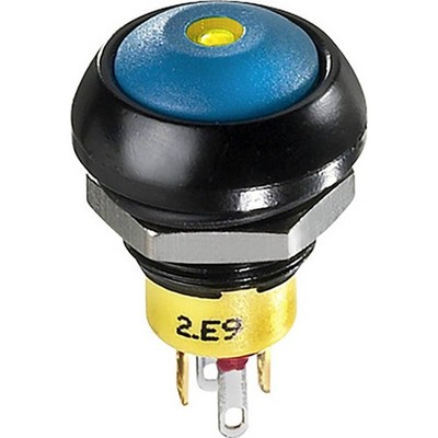 APEM IPR3SAD2L0Y IP Series Drucktaster 28 V/DC 5 A 1 x Ein/(Aus) tastend Gelb (Ø