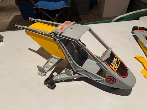 VINTAGE 1976 GI JOE Adventure Team AVENGER PURSUIT CRAFT w/ BOX 12" Scale - Picture 5 of 7
