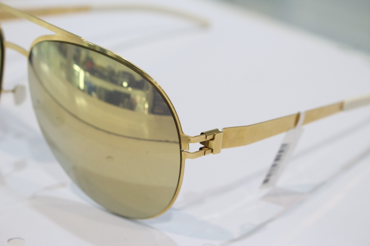 小物 MYKITA COLF9 GOLD SIZE140 Mykita gold glasses size 140 | eBay