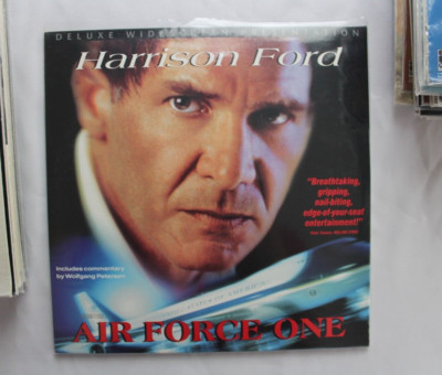 AIR FORCE ONE laserdisc LD DELUXE WIDESCREEN HARRISON FORD *BUY MORE AND SAVE*