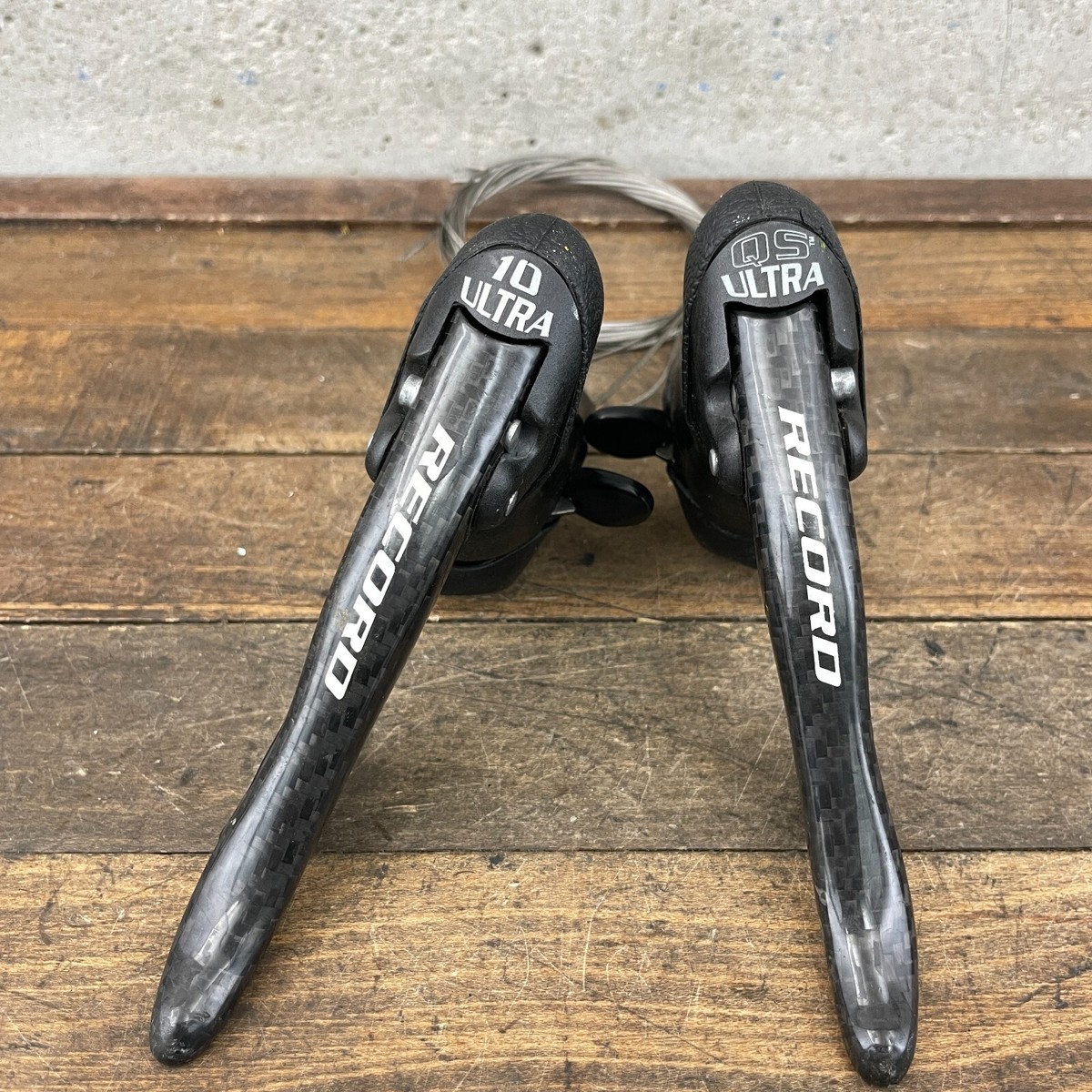 Campagnolo Record 10 Speed Shifter Set Carbon 10s Shift