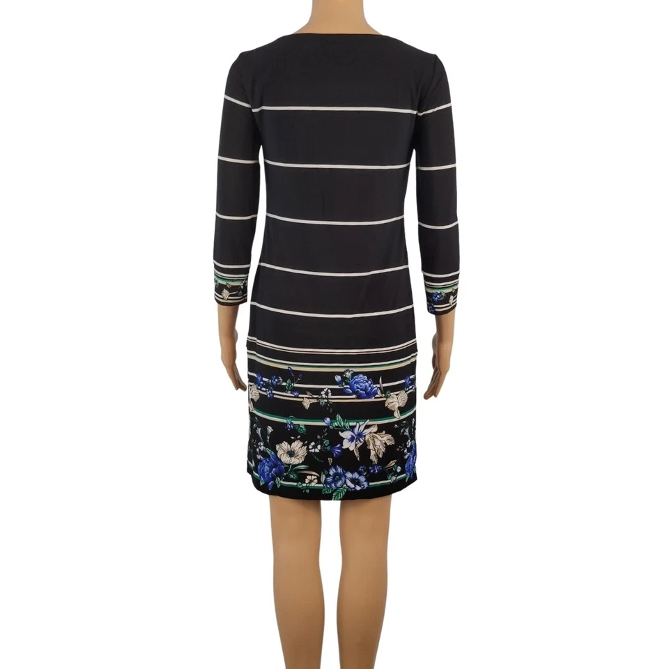 White House Black Market Shift Dress Black Size XS - Image 3 of 4