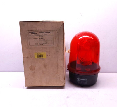 WERMA 884 X00 75 Rotierend Signal Hellrot Bm 24V AC/Dc 1.6A 884 100 75 Rs 365-9