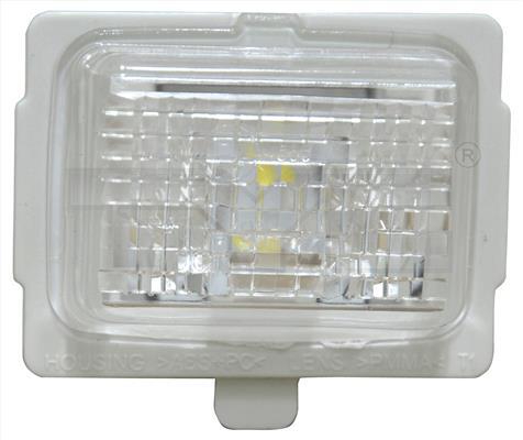 Left and right TYC 15-0291-00-9 Licence Plate Light for MERCEDES-BENZ