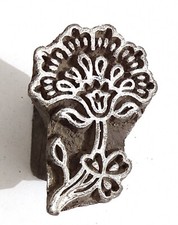 Wooden hand carved Printing Stamp Block for Fabrics Printing ZEFB-59