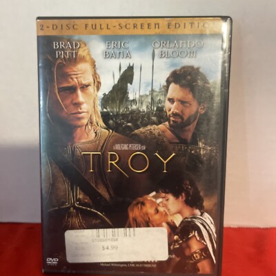 Troy (DVD, 2005, 2-Disc Set, Full Frame)