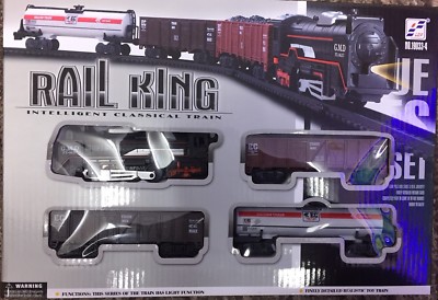  -Rail-King-Intelligent-Klassisch-Zug-Gleis-Set-für-Kinder-Spielzeug-BY TOYSREX