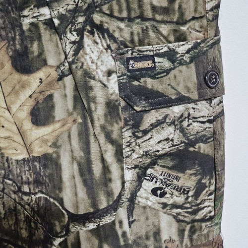 Rocky Mens Camo Cargo Pant Sz XXL Mossy Oak Breakup Infinity Camouflage Hunting - Picture 3 of 12